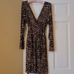 Moda International Faux wrap dress